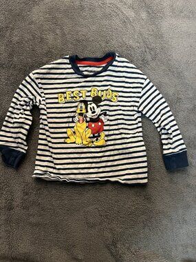 Mickey and Pluto Best Buds Shirt (2T)